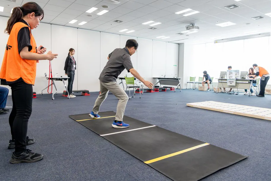 A physical fitness test