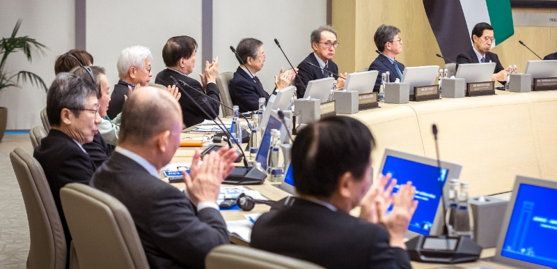 取締役会の様子